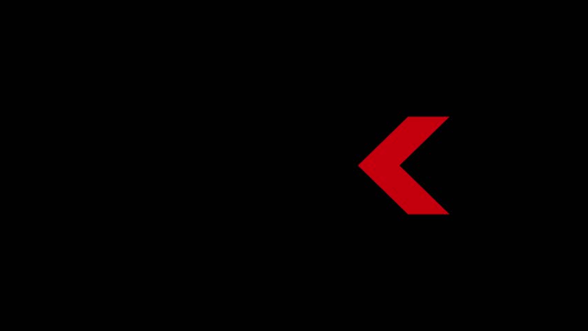 Arrow icon animation video, right to left illustration design. Colorful arrows sign, motion, animated, arrow loop, direction, arrow loading motion graphic in a black background - Powered by Shutterstock - Get 15% off with code: PIKWIZARD15