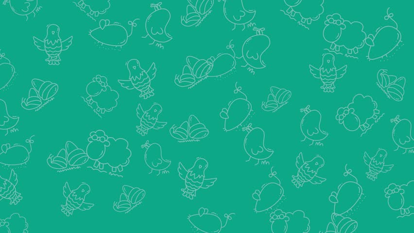 A calming animation of teacups and tea leaves on a green background, perfect for relaxation or meditation videos. - Powered by Shutterstock - Get 15% off with code: PIKWIZARD15