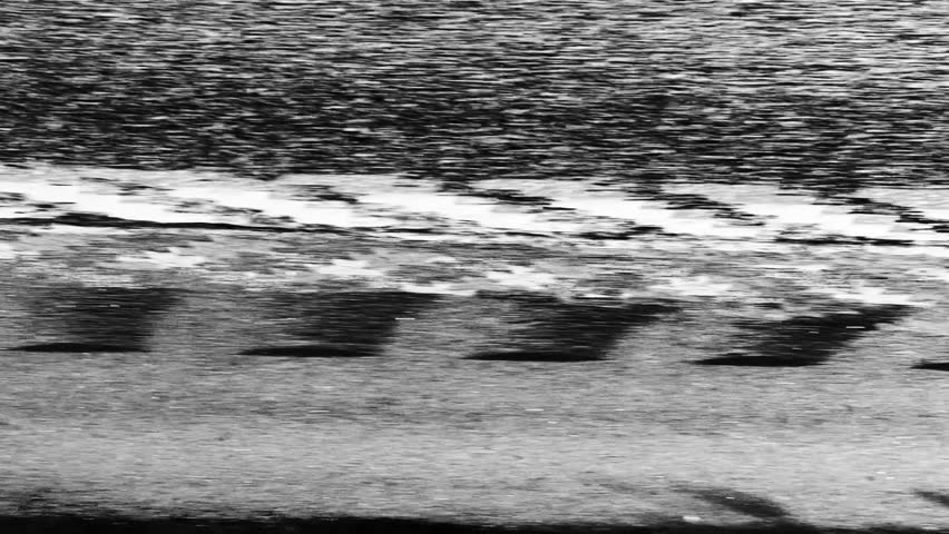 Abstract Zoetropic Visual of road signage, great for VJ loops, overlays, transitions