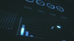 Business And Technology Digital Screen Background
Animation of a glitch business technology background with stats market data on a dark elegant design - Powered by Shutterstock - Get 15% off with code: PIKWIZARD15