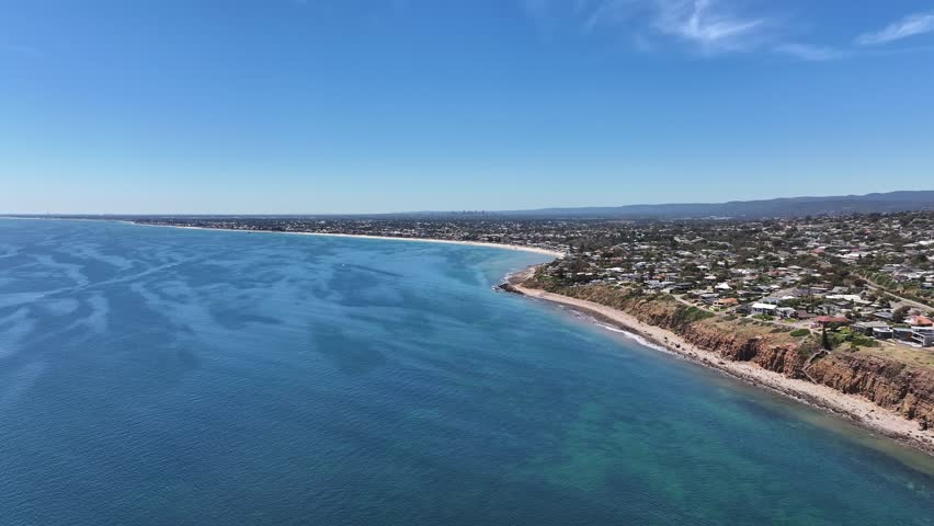 Spectacular aerial footage of Marino Adelaide South Australia
