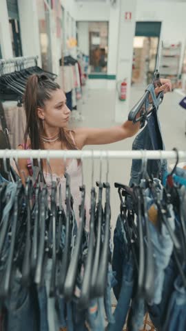 Fashion Shopping Experience A Comprehensive Exploration of Denim Options in a Boutique