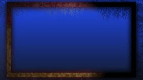 Winter Animation Background with Snowflake Frost Frame - Powered by Shutterstock - Get 15% off with code: PIKWIZARD15