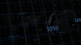 Green, cyan, yellow lines animating across dark grid after left-edge spike, visualizing data trends. Neon, curves, dashboard, analytics, monitoring, futuristic, digital - Powered by Shutterstock - Get 15% off with code: PIKWIZARD15