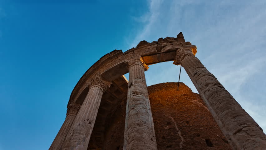 Temple of Vesta or Tempio di Vesta, Tivoli, Lazio, Rome, Italy
