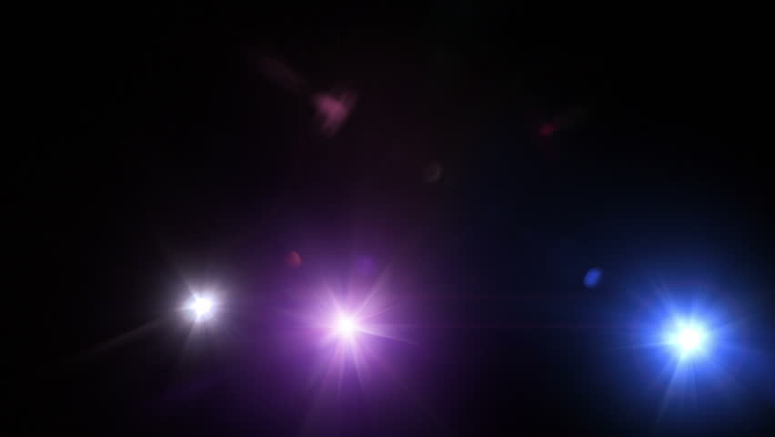 multicolored camera flashes over black background Stock Footage Video ...