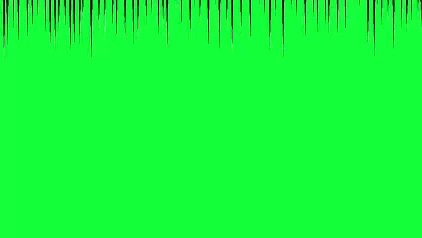 Looping Downbeat Motion Lines – Depression Effect Animation (Green Screen ,Chromakey)