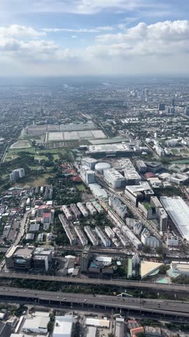 Take off from Don Mueang airport in Bangkok, Thailand