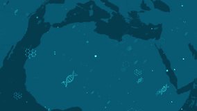 Digital Map Visualization Highlighting DNA Sequencing and Scientific Concepts - Powered by Shutterstock - Get 15% off with code: PIKWIZARD15