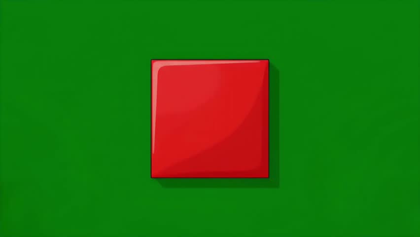 Close up sequence of hands tying a golden bow on a red gift box for celebration