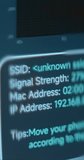 Network analysis, details of Wi Fi connection - Powered by Shutterstock - Get 15% off with code: PIKWIZARD15