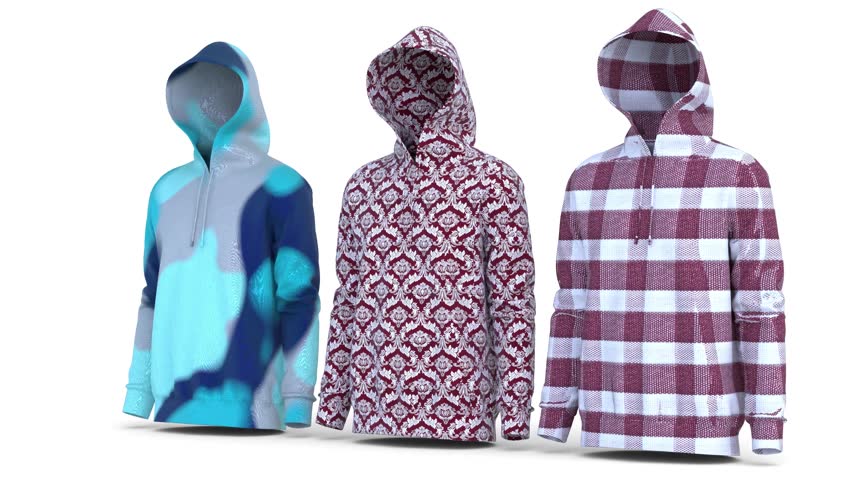 Hoodie for Men. This Video is 100% 3D Animation. It includes Model Design, Lighting, Background, Camera Motion, and Rendering by 3D Artist.