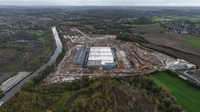 Farciennes AI Data Center Construction Aerial View - Powered by Shutterstock - Get 15% off with code: PIKWIZARD15