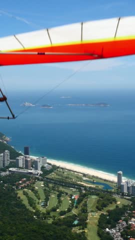 Free flight ramp for paragliding and hang gliding located at Pedra Bonita in Rio de Janeiro.