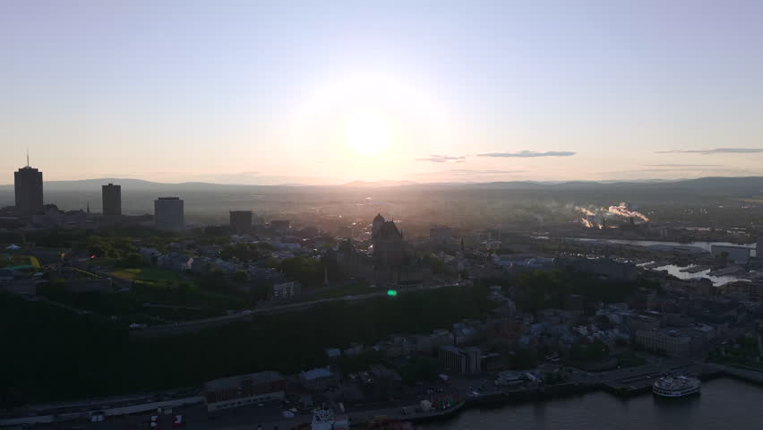 The beauty of Quebec city in summer