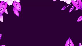 Stylish floral animation with vibrant hues and sparkling star accents. Perfect for invitations, branding, or adding a touch of elegance. - Powered by Shutterstock - Get 15% off with code: PIKWIZARD15