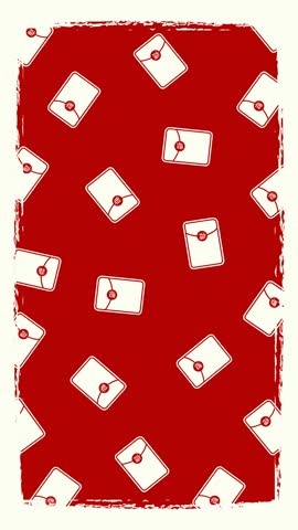 Vertical looping animation for Chinese New Year featuring a golden horse inside an ornate frame with lanterns and clouds on a red backdrop. Ideal for greetings, ads, social stories, and festive promos