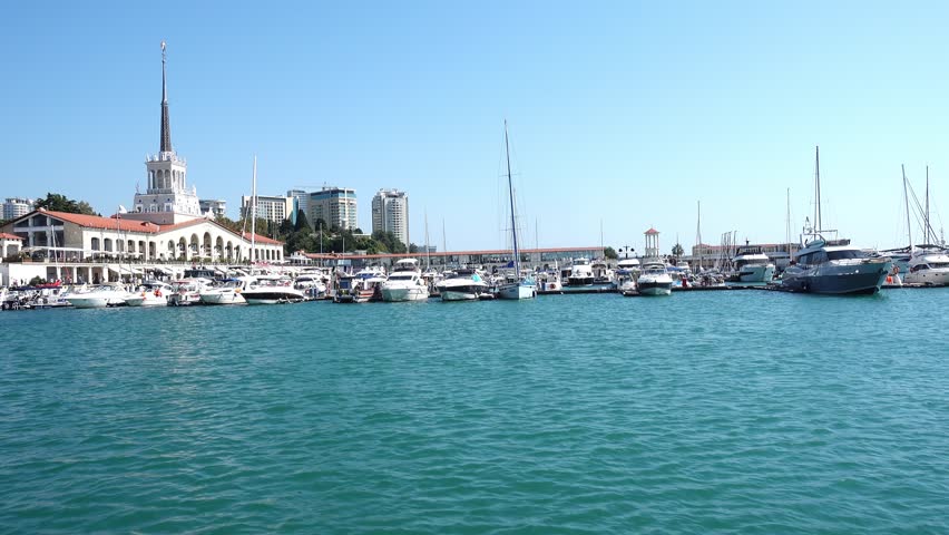 Sailing Along The Yacht Club