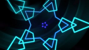 radiant neoncolored star gyrating in cosmic darkness with symmetrical geometric pulsing - Powered by Shutterstock - Get 15% off with code: PIKWIZARD15