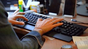 Businesswoman hands typing keyboard. Busy journalist writing. IT specialist typing on PC keyboard. - Powered by Shutterstock - Get 15% off with code: PIKWIZARD15