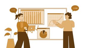 Business Team Discussing Data Charts Animation - Powered by Shutterstock - Get 15% off with code: PIKWIZARD15