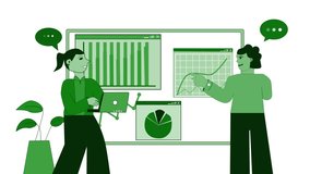 Business Team Discussing Data Charts Animation - Powered by Shutterstock - Get 15% off with code: PIKWIZARD15