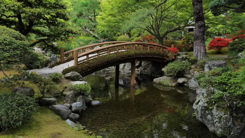 View of sights and architecture in Kyoto, Japan