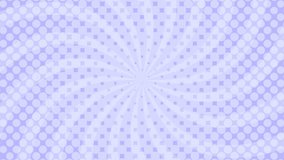 Retro comic pop art radial burst halftone background loop. - Powered by Shutterstock - Get 15% off with code: PIKWIZARD15