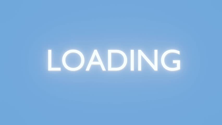 Glitch Text Loading Screen Loop. Digital Distortion Error Message. UI UX Animation. 4K 60fps. 3D Illustration