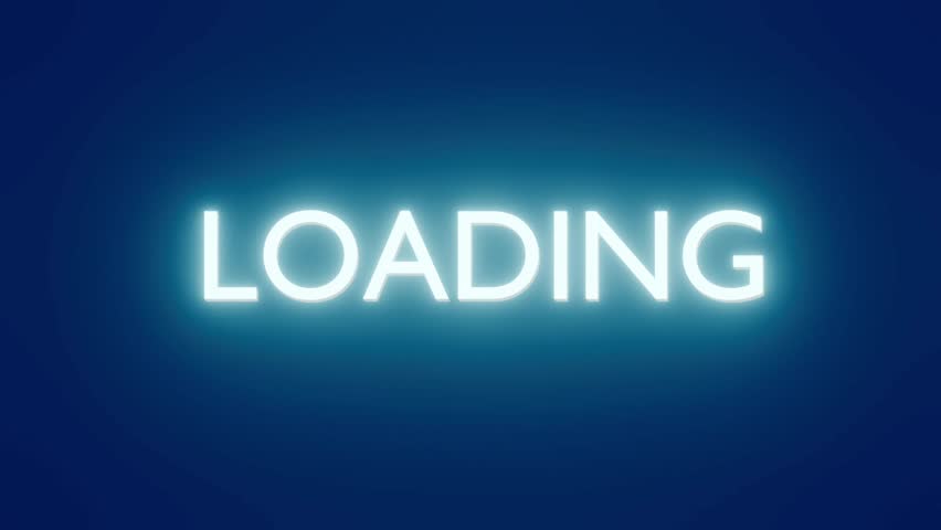 Dark Glitch Text Loading Screen Loop. Digital Distortion Error Message. UI UX Animation. 4K 60fps. 3D Illustration