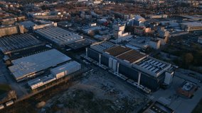 Data center supporting global digital infrastructure. Great aerial view drone - Powered by Shutterstock - Get 15% off with code: PIKWIZARD15