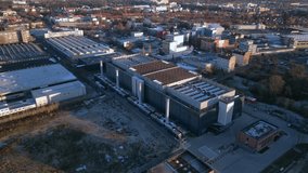 Data center supporting global digital infrastructure. Unique aerial view drone - Powered by Shutterstock - Get 15% off with code: PIKWIZARD15