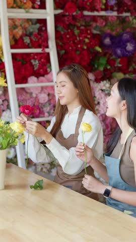 Candid VDO series of flower arrangement