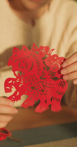 Organize Chinese festivals and make paper cuttings to celebrate the Chinese New Year.