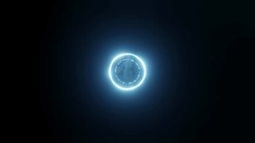 Cyber Eye: Digital Data Network and Technological Iris, an artistic and abstract animation of a glowing digital eye with glowing, fibrous strands representing data transfer and technology. - Powered by Shutterstock - Get 15% off with code: PIKWIZARD15