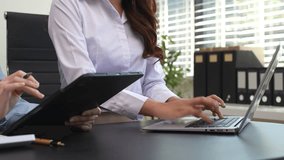 Businessmen team or financial data analysts working with tablets and laptop computers and data graphs together. Plan to analyzing projects in the office.	 - Powered by Shutterstock - Get 15% off with code: PIKWIZARD15