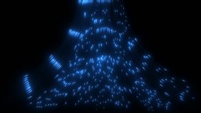 Blue light streak, fiber optic, speed line, futuristic background for 5g or 6g technology wireless data transmission, high-speed internet in abstract 4k video... - Powered by Shutterstock - Get 15% off with code: PIKWIZARD15