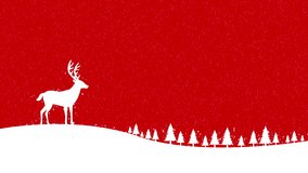 A festive christmas winter scene featuring a reindeer silhouette, snowy landscape, and elegant lettering, perfect for Christmas cards, Christmas greetings, and Christmas holiday designs. - Powered by Shutterstock - Get 15% off with code: PIKWIZARD15