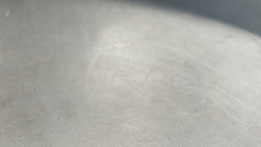  Yellow grains of cornmeal , polenta in bowl ready for cooking ,Italian traditional food