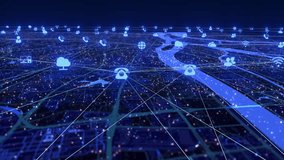 Technological cities and Internet data signal transmission - Powered by Shutterstock - Get 15% off with code: PIKWIZARD15