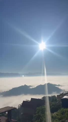 Mesmerizing nature view of Sajek Valley during a peaceful afternoon.