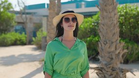 Woman Enjoying a Walk in Tropical Path
 - Powered by Shutterstock - Get 15% off with code: PIKWIZARD15
