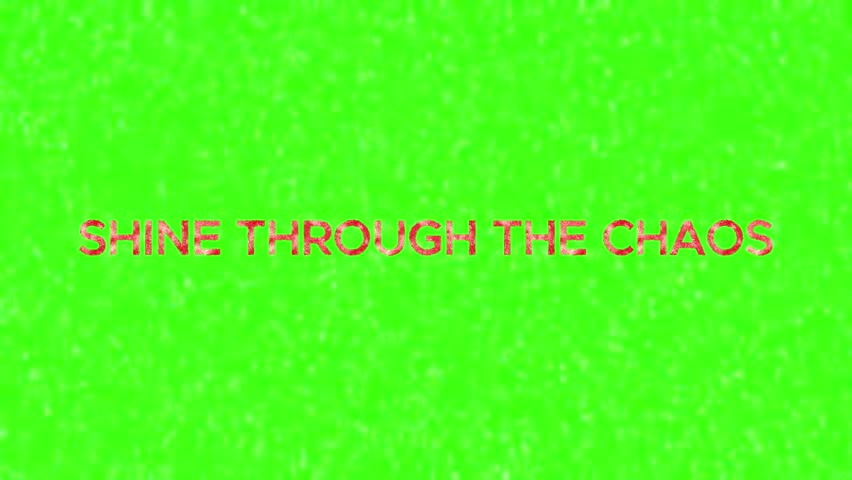 A vibrant green-screen motivational text animation featuring bold, inspiring quotes and dynamic typography effects. Each message appears with stylish motion graphics, glitch textures, and clean text.