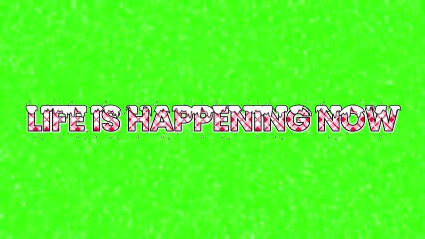 A vibrant green-screen motivational text animation featuring bold, inspiring quotes and dynamic typography effects. Each message appears with stylish motion graphics, glitch textures, and clean text.