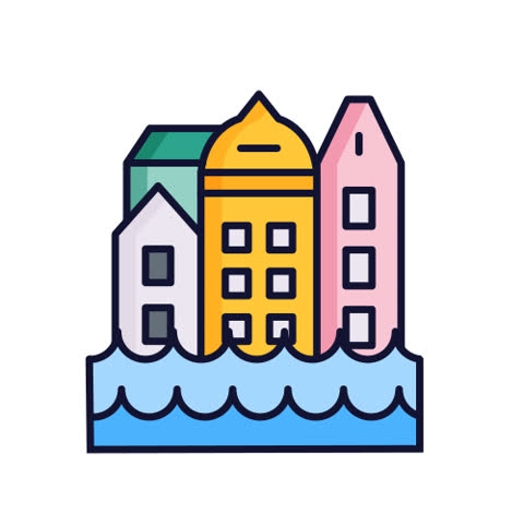 msterdam Flat 2D Netherlands City Animation Canals  Houses Urban Illustration, without background, canal alpha, high quality 4k

Hashtags (45)