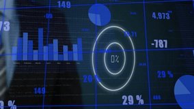 Operator hand touching glowing ring, rotating globe and revealing data layers, comparing metrics. Holographic, dashboard, analytics, visualization, geospatial, interactive, map - Powered by Shutterstock - Get 15% off with code: PIKWIZARD15