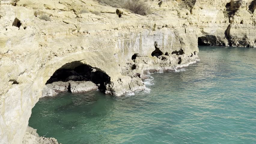 Algarve coast in Portugal Lagos, Faro, Albufeira