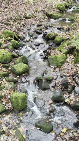 Babbling Brook, Barrow Bridge, Bolton, Lancashire, UK
