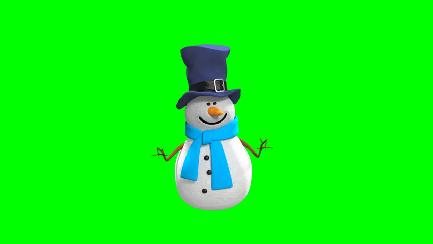 3D green screen snowman animation giving a thumbs up gesture. Perfect for holiday promos, winter projects, and motion graphic assets. Clean chroma key background for easy compositing.
