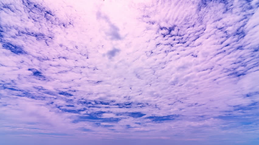 4K-time lapse of blue sky and clouds in summer season,Good weather day clouds sky background